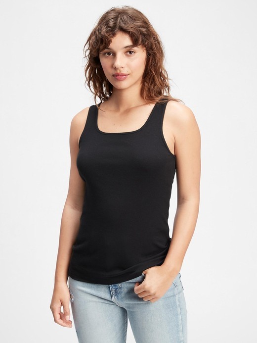 Buy Gap Ribbed Support Tank Top from the Gap online shop