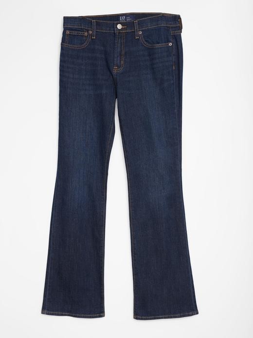 Gap mid rise perfect boot deals jeans