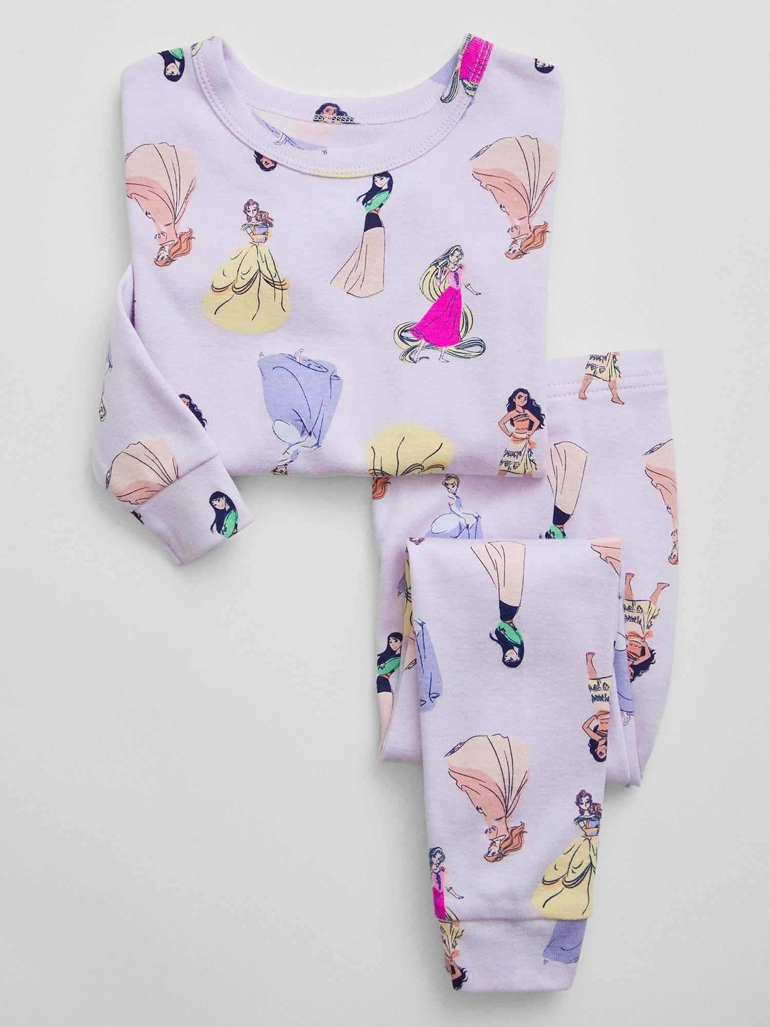 babyGap | Disney Princess 100% Organic Cotton PJ Set babyGap | Disney  Princess 100% Organic Cotton PJ Set