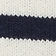 Kék - Navy Blue And White Stripe